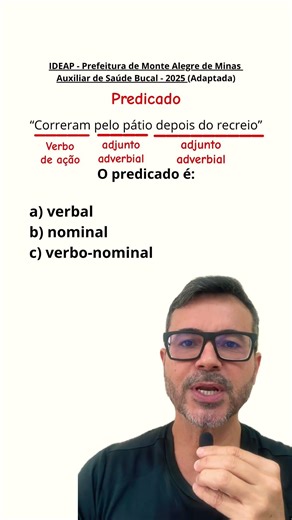 Classification of the predicate #Portuguese #PortugueseTips #predicate #syntax #syntacticanalysis