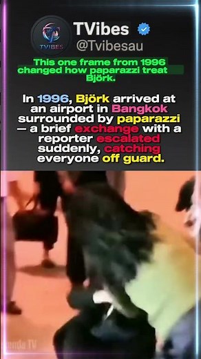 In 1996, Björk's Airport Encounter With A Reporter In Bangkok Escalated In Seconds.