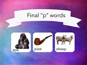 Final Consonants: P #1