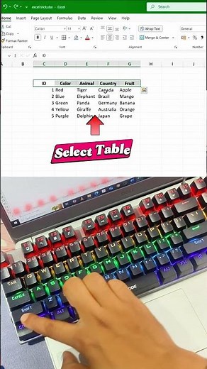 Instantly Format Tables in Excel with This Shortcut! | Alt + O + A Explained#ExcelShortcuts