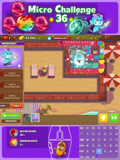 Submerge and Marplot , Micro Challenge 36 , Bloons TD6