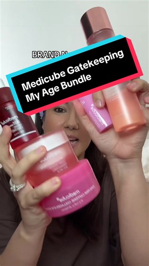 Nurse explains the NEW anti-aging Medicube Gatekeeping My Age Bundle @medicube global #medicube #medicubesuperbrandday #dealsforyoudays #Tiktokshopmemorialday #tiktokshopcreatorpicks