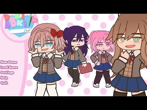 Just Monika || DDLC Gacha Club || GCMV