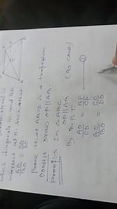 The diagonals of a quadrilateral \mathrm{ABCD} intersect each o... | Filo