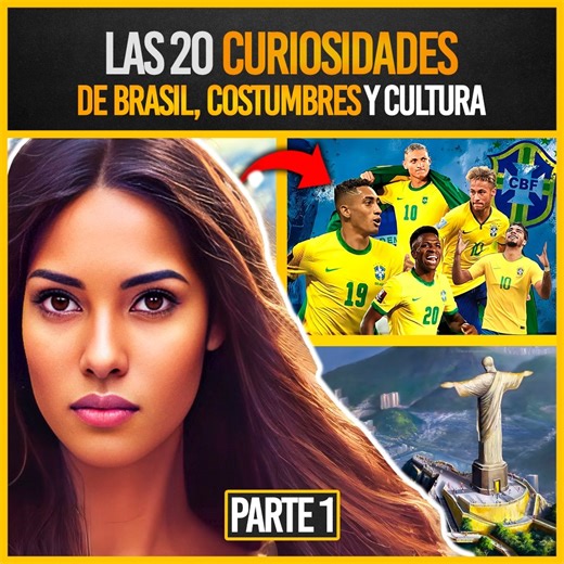 59K views · 1.7K reactions | Conoce Las 20 curiosidades De Brasil, Costumbres y Cultura (Parte 1)… | Millonarios Reales | Facebook