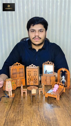 Baby wooden Toys😍| Made with Durable MDF sheet | Complete baby Furniture set Toys in just Rs 1450/- with free home delivery in all over Pakistan! | Moon'sofficial