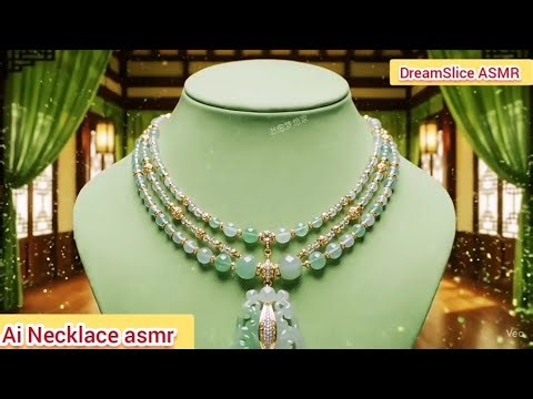 【AI ASMR】Relaxing Necklace Sounds 💎 Oddly Satisfying Jewelry ASMR