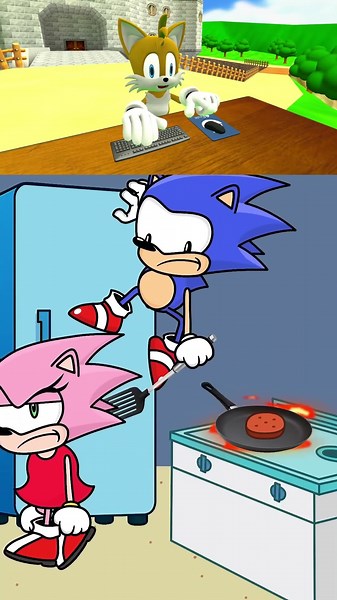 ¡ESTO NO SALIÓ como ÉL ESPERABA! 😂😱 #sonic #roblox #fnaf #robloxedit