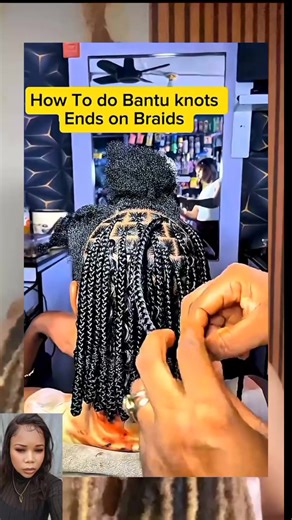 Tutorial on how to do Bantu braids knot🥰🔥🔥 #fblifestyle #goviral | Duru Esther Chikodi
