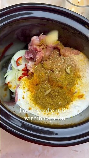 Slow Cooker Chicken Curry 🌱