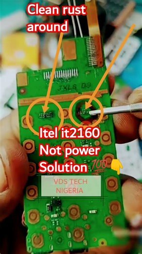 itel it2160 not power solution 💯 works 👇