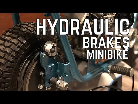 Converting Mini Bike Brakes to Hydraulic Disc Brakes