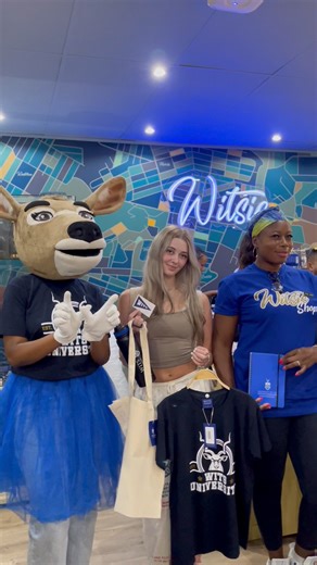 Okay Witsies… we did that 😎 The Witsie Shop is officially re-opened! 💙💛 📍 Find us at Concourse, Ground Floor, Solomon Mahlangu House. #WitsieShop | Wits - University of the Witwatersrand