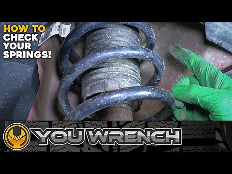 How to Check Your Suspension Coil Springs for Damage (Safety Inspection Failure)