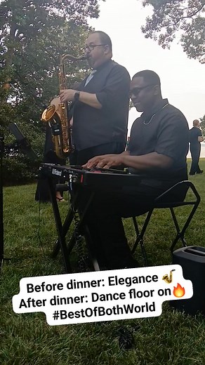 From elegant cocktail jazz to a full-blown dance party- we've got you covered. Smooth vibes to start, high energy to finish. Tidewater Drive Band bringing both class and chaos 🎷➡️🎤🔥 Sam Hill Entertainment Hashtags: #TidewaterDriveBand #WeddingVibes #CocktailHour #LiveWeddingMusic #WeddingReceptionGoals #JazzToJam #ReceptionGoals #PartyBand #WeddingEntertainment #FromChillToThrill #DanceFloorEnergy #LiveMusicMagic #UnforgettableWedding #VirginiaWeddings #EventVibes | Tidewater Drive Band