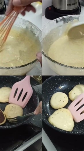 Schnelle Pfannkuchen aus dem, was du zu Hause hast!