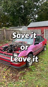 33K views · 526 reactions | Acura Integra 1st gen found hidden in the bushes. Removed by K & D Tree Masters inc. Would you Save it or Leave it? #Acura #AcuraIntegra #Integra #Honda #barnfind | HondaPro Jason | Facebook