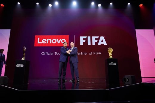 1.8K views · 729 reactions | We’re thrilled to be the Official Technology Partner for FIFA! ⚽ Watch Lenovo’s Chairman & CEO, Yuanqing Yang, and FIFA President, Gianni Infantino, on stage at #LenovoTechWorld as they kick off this exciting new technology partnership. : https://lnv.gy/4dRh2co | Lenovo | Facebook