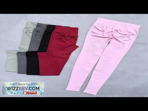 Leggings Women Scrunch Seamless Yoga Leggings Gym Sports Pants Low Ribbed Band