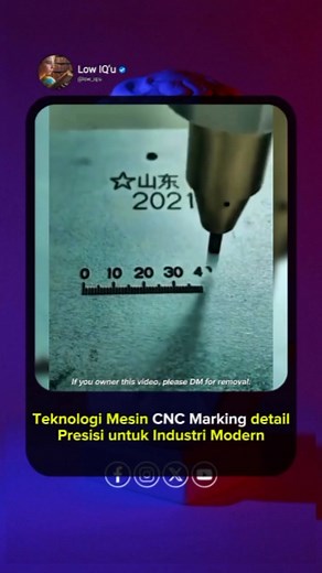 5.6K reactions · 107 shares | ‍Mesin CNC marking berfungsi untuk...
