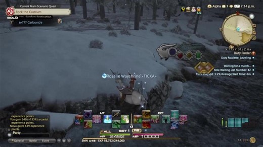 FINAL FANTASY XIV SOLO PLAYTHROUGH #217:SUMMONER LEVEL 50 GRIND & CLASS QUEST