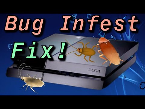 PS4 Bugs/Cockroaches Infestation How to FIX!
