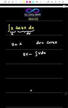 MA 102 - 7.1 - Review - Integration by Parts