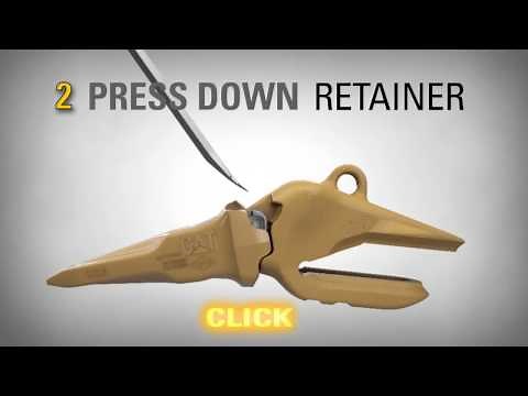 Hammerless Tooth & Adapter System | Wheel Loaders & Excavators