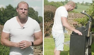James Haskell teams up with Nextdoor as he shows chicken recipe