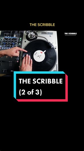 LEARN TO SCRATCH WITH THE SCRATCH DJ ACADEMY CLIP 2/3 - THE SCRIBBLE #learntodj #seratodj #technics1200 #turntablism #dj