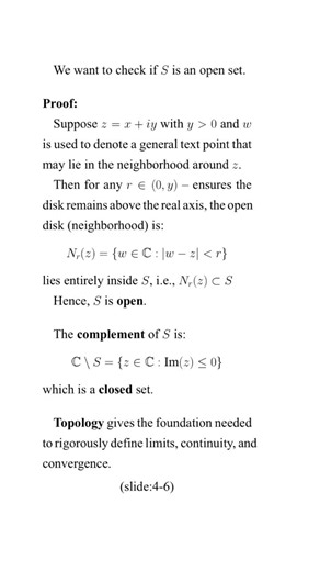 CA009: Complex Topology (Definition and Examples)