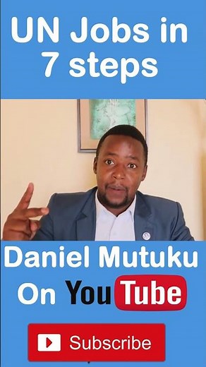 Step 2 - How to Get UN Jobs 2024 - 7 Step Application Process United Nations Jobs #youtubechamps