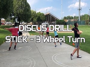 DISCUS DRILL: 3-Wheel Stick