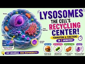 Lysosomes: Formation & Functions Explained with 3D Animation