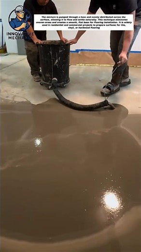 Self-Leveling Floor in Minutes | Fast Concrete Leveling System