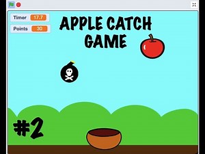 Apple Catching Game in Scratch (Tutorial) | Part 2