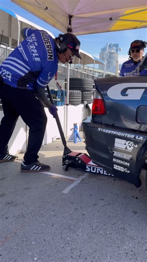 1.9K views · 13 reactions | The 2 Ton Low Rider Jack is a total game-changer for 4️⃣ Formula Drift teams, including @raddandrift, @dylanhughes129, @stuke.racing, and @mattfield777! It makes quick tire changes a breeze, keeping these beasts running strong battle after battle! 落 [6602LP] | SUNEX Tools | Facebook