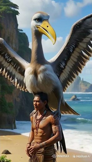 Soaring High: The Mighty Pelagornis sandersi #birds #wildlife