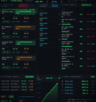 I AM QUITTING MY JOB TO GO FULL IN CLAUDEJust asked him to:"Analyze misspriced Polymarket markets opportunities for arbitrage and find wallets that are using it to copy"Turned $2K into $12K in one nightMonitored ~1k+ walletsI just realized that there are many arbitrage bots that I can't beat without code knowledgeBut I can find them and copySo Claude created a monitoring terminal and copytraded found wallets using TG copytrading botIt's not a script and not even the bot, it's an AI agent that is