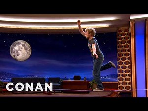 Slackline Performer Andy Lewis | CONAN on TBS