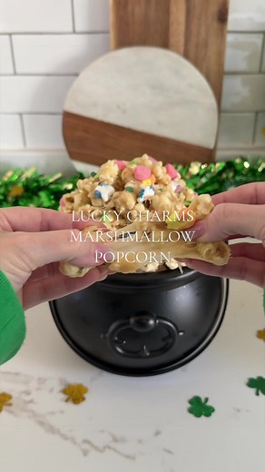 Delicious Lucky Charms Marshmallow Popcorn Recipe