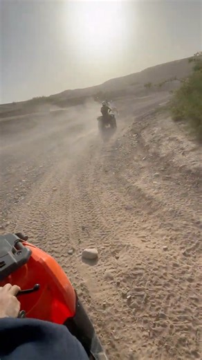 Quad bike POV in the Moroccan desert #travel #morocco #visitmorocco #bike #desert #sunset