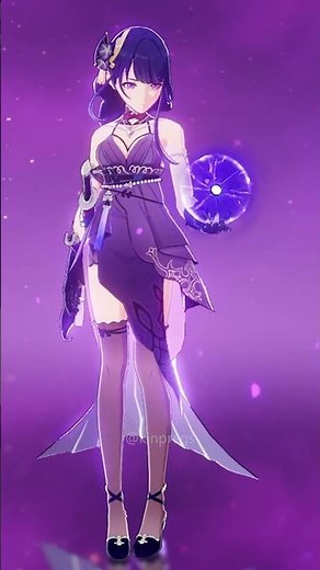 Raiden Shogun's new Luxury Custom Skin