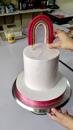 Astig talaga itong korean background music 😅 Boho themed cake for Hailey's 1st Birthday. #bohotheme #bohocake #reelsvideo #everyone #highlights #koreandrama | May Rich