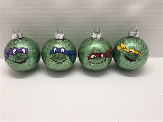 Ninja Turtle Ornaments - Etsy