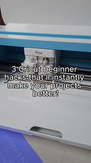 3 cricut beginners hack!!!#cricuthacks #cricuttips #cricutforbeginners #cricuthack #cricutprojects