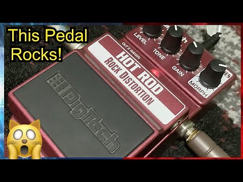 Digitech Hot Rod Distortion pedal Digitech review
