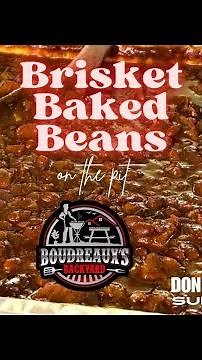 Smoky Brisket Baked Beans Recipe | Perfect BBQ Side Dish on the Pit!