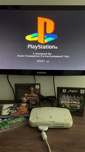 Back to the golden era of football gaming ⚽ Winning Eleven #WinningEleven #PS1Nostalgia #RetroGaming
