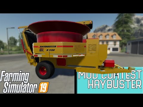 Farming Simulator 19 Mod Contest Spotlight - Haybuster H-1130 tub grinder